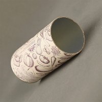 eco-friendly paper tube with aluminum foil lining for protein supplements