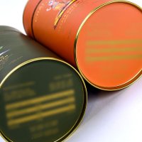 Airtight Paper Canister with Poe for Tea Coffee Protein Powder
