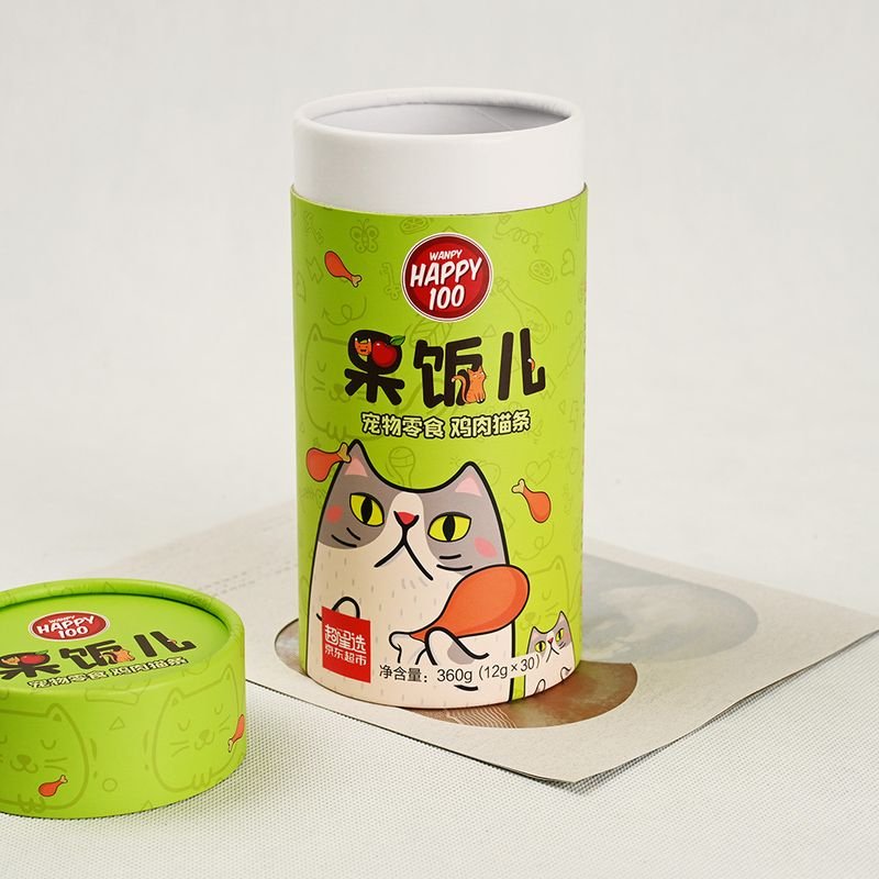 custom printed pet snack case