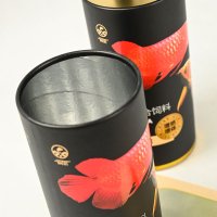 custom printed pet food paper tube with aluminum foil lining