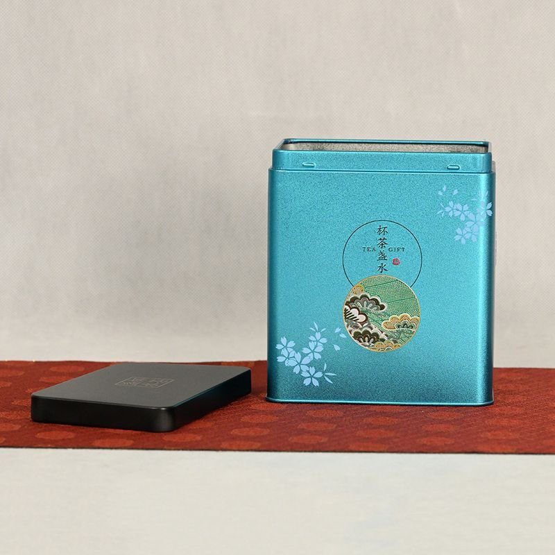 Custom Logo Tin Box Paper Bag for Tea