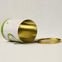airtight paper canister with aluminum foil lining