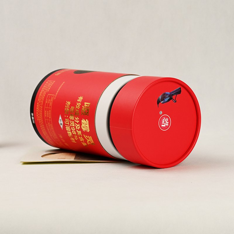 eco food packaging tube for snacks and powders