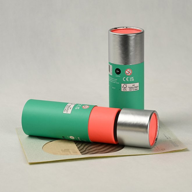 Recyclable Push Up Paper Tube for Deodorant Lipstick