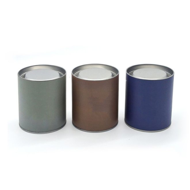 Metal Lid Airtight Paper Canister