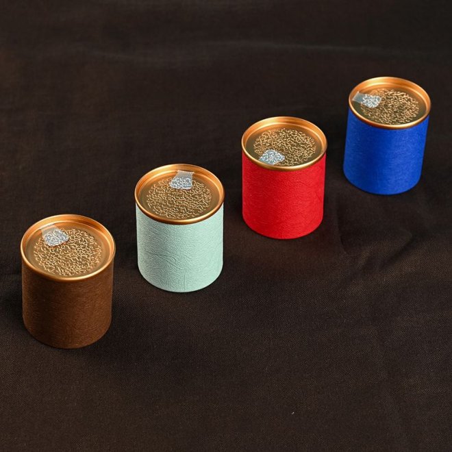 Airtight Paper Tube with EOE/POE Lid for Tea Coffee Bean