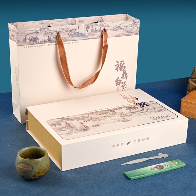 Recyclable Paper Box for Tea