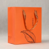 Luxury Paper Bag With Ribbon Handles