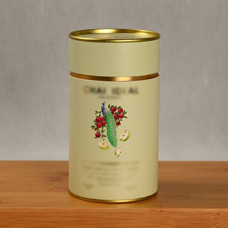 Custom Logo Paper Tube for Tea Coffee Bean