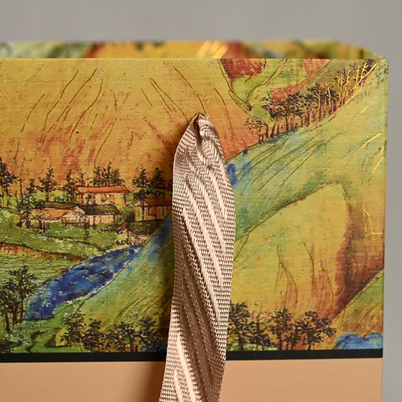 Customized Print Paper Bag For Tea