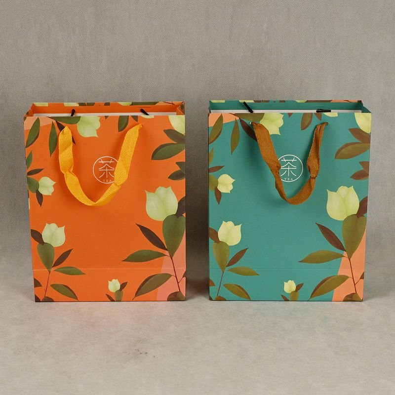 Customized Printed Log Paper Bag