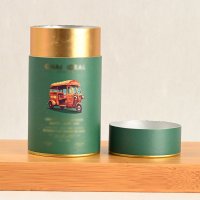 Flat Edge Paper Can for Tea Coffee
