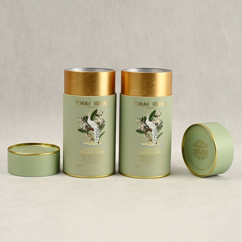 Art Paper Tube for Tea Coffee Bean