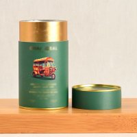 Flat Edge Paper Can for Tea Coffee