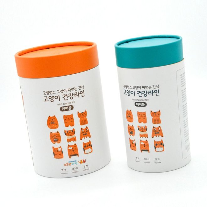 Rolled Edge Paper Tubes for Cat Dog Pet Treats