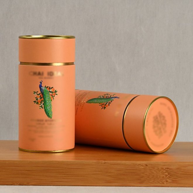 Food Grade Round Box For Tea