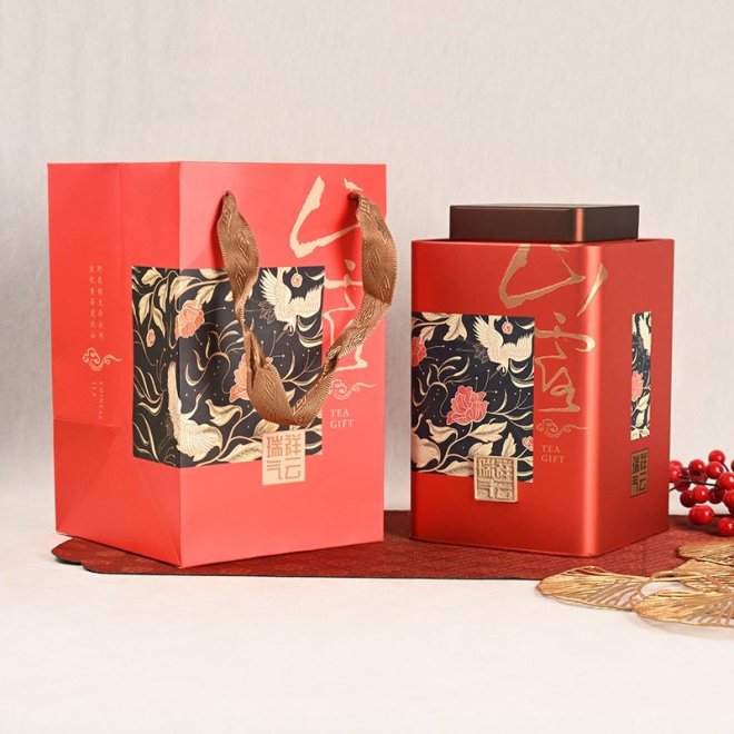 Custom Logo Tin Box for Tea