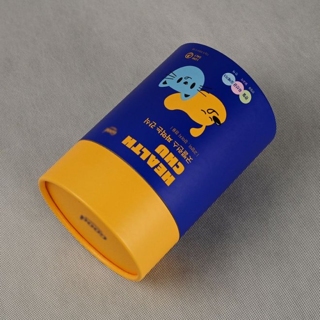 Flat Edge Paper Cans for Candle Dog Food