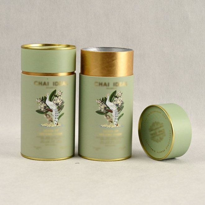 Art Paper Tube for Tea Coffee Bean