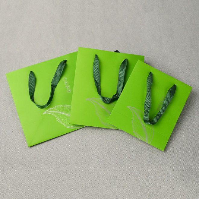 Luxury Paper Bag For Tea Packaging