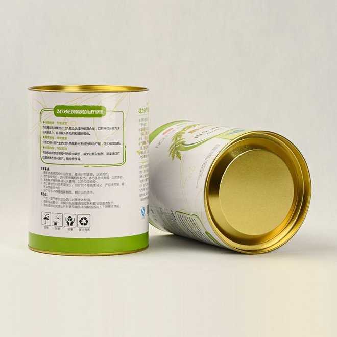 Airtight Paper Cans for Powder
