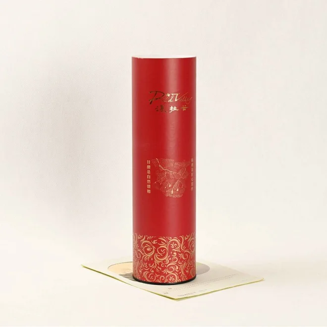 Cardboard Cylinder Tubes Wine Packaging