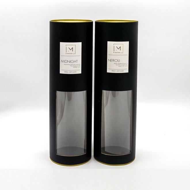 Custom Paper Tube with PVC Window