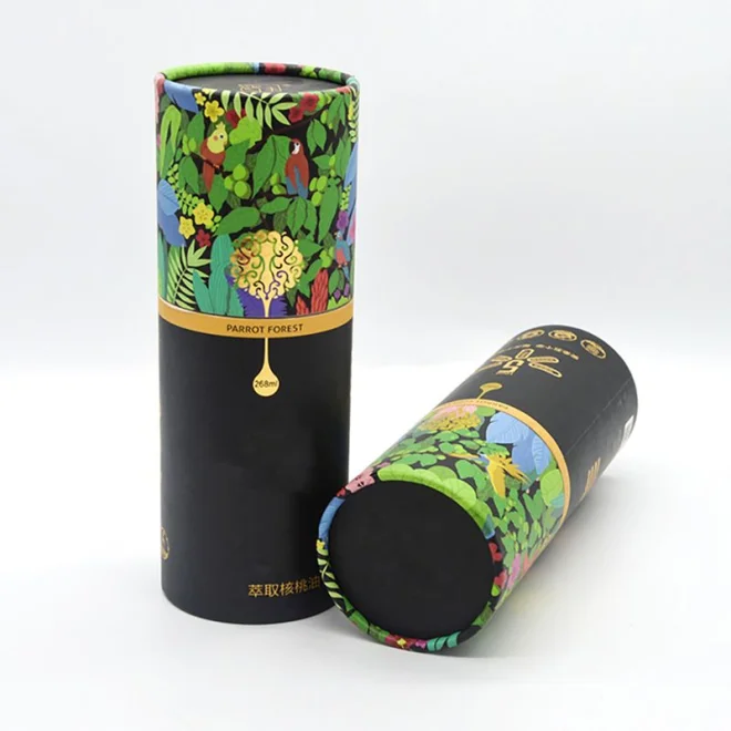 Cardboard Cylinder Box for Candle Vodka