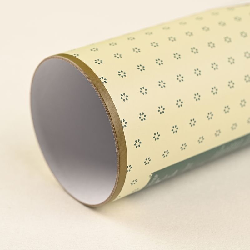 recyclable packaging tube for scented alcohol and incense