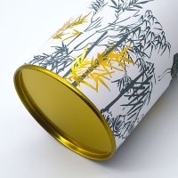 decorative paper can for premium wine gifts