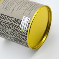 heat-sealed paper can for milk powder