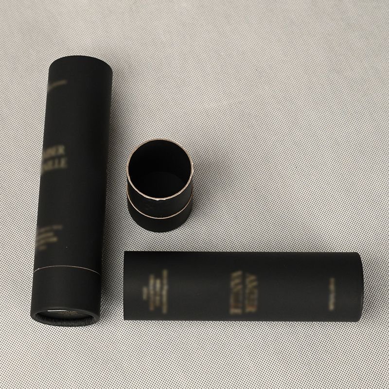 Recyclable paper tube for solid cosmetics