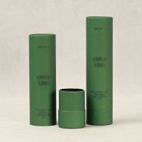 kraft tube for marijuana vape oil packaging