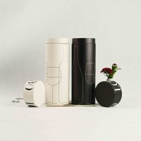 Custom fragrance tube with foil stamping