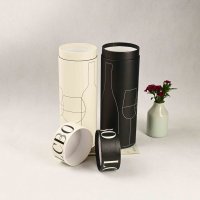 Eco-friendly round paper tube for candle gifts