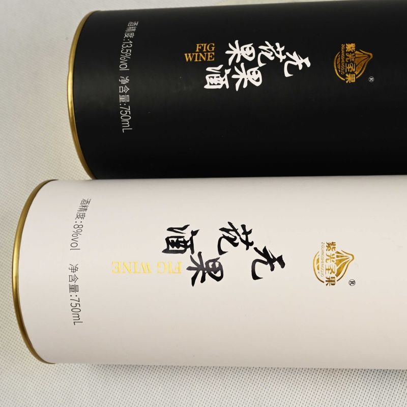 Custom-printed liquor paper container