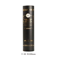 Custom printed wine and incense paper tube