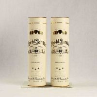 Sustainable paper tube container with tin lid