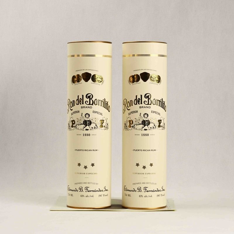 Sustainable paper tube container with tin lid