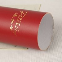 Lightweight recyclable whisky paper tube with plastic closure