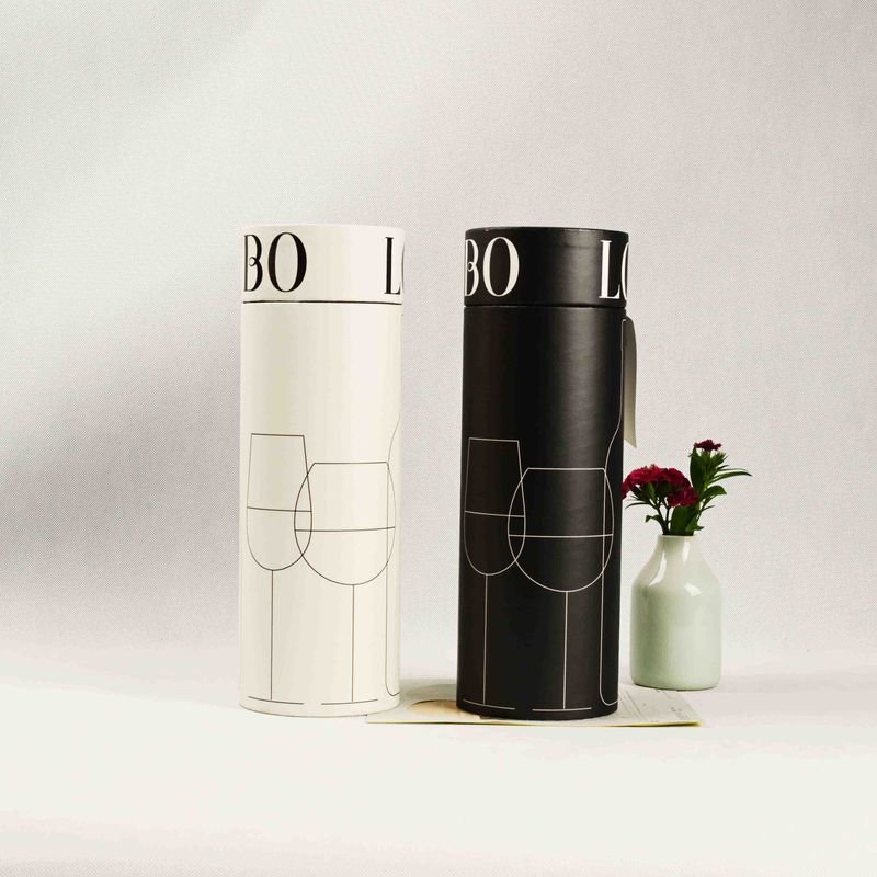 Biodegradable wine and incense packaging container