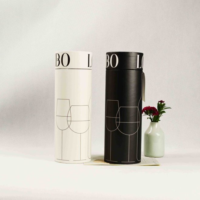 FSC Cardboard Paper Tube for Wine Incense Candle