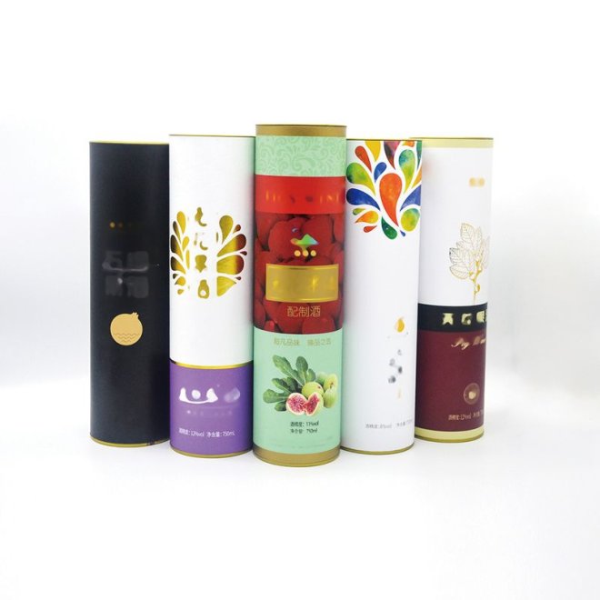 Paper Canister for Wine Vodka Spirits