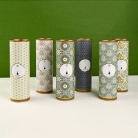 eco round paper canister for wine aroma packaging
