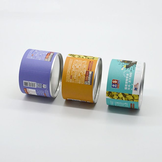 Airtight Paper Cans for Coffee Bean Pet Food