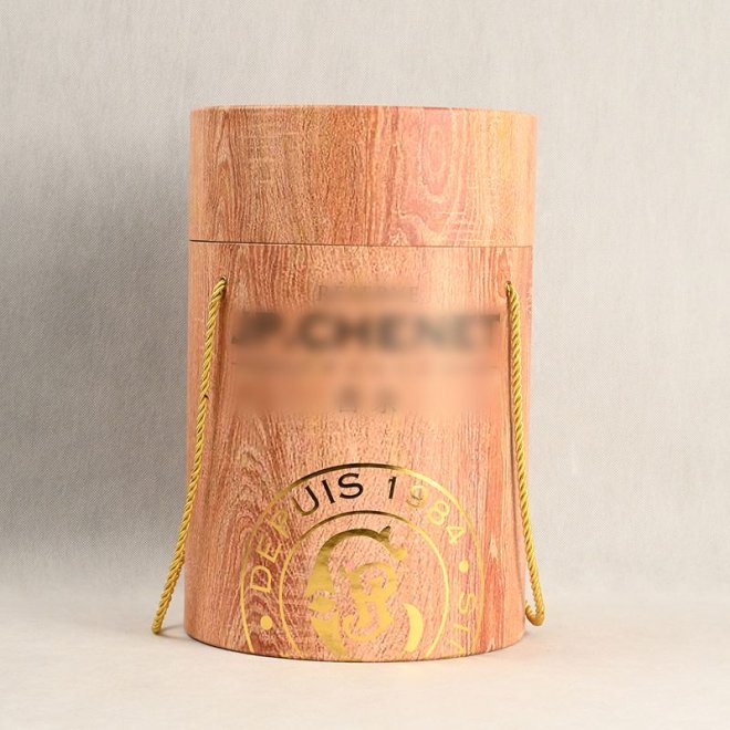 Round Paper Box with Handle for Pillow