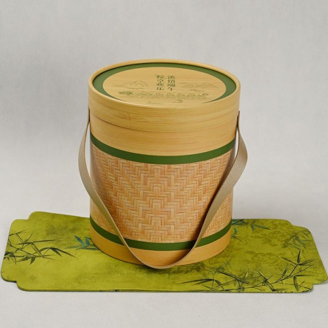 Cardboard Round Box for Rice Dumplings