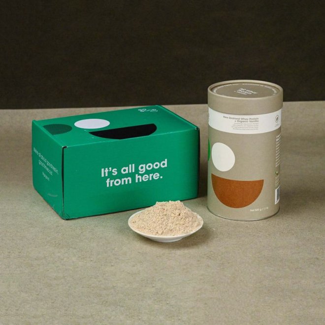 Food Grade Paper Canister for Protein Powder 