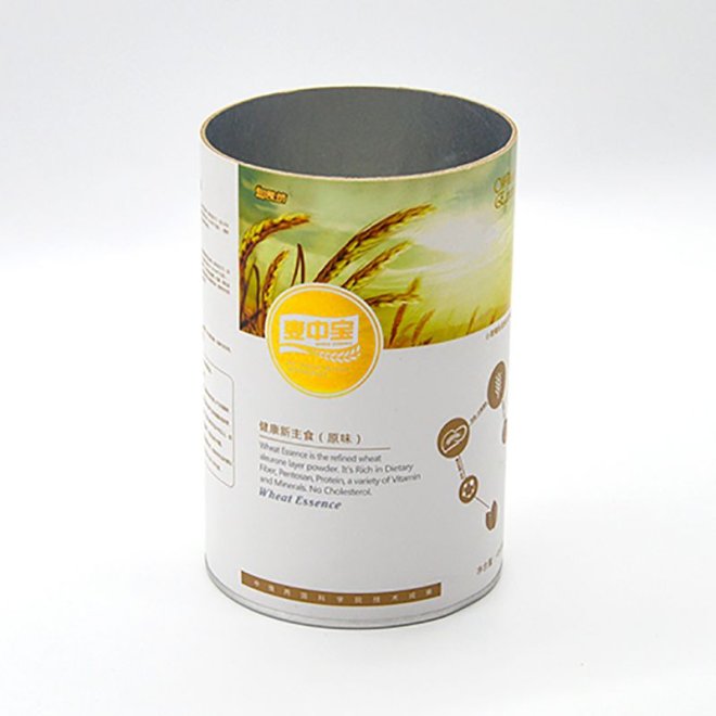 Food Grade Airtight Paper Cans for Milk Powder