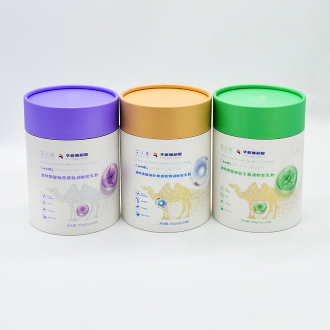 Food Grade Paper Canister for Milk Powder 